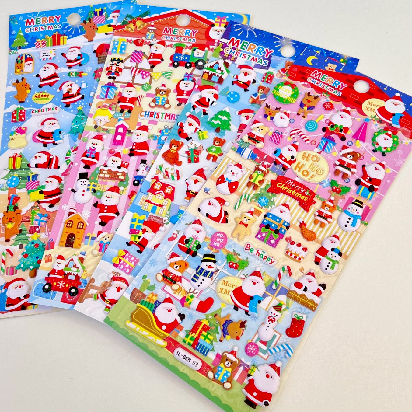 11026 Christmas Assorted Stickers-12