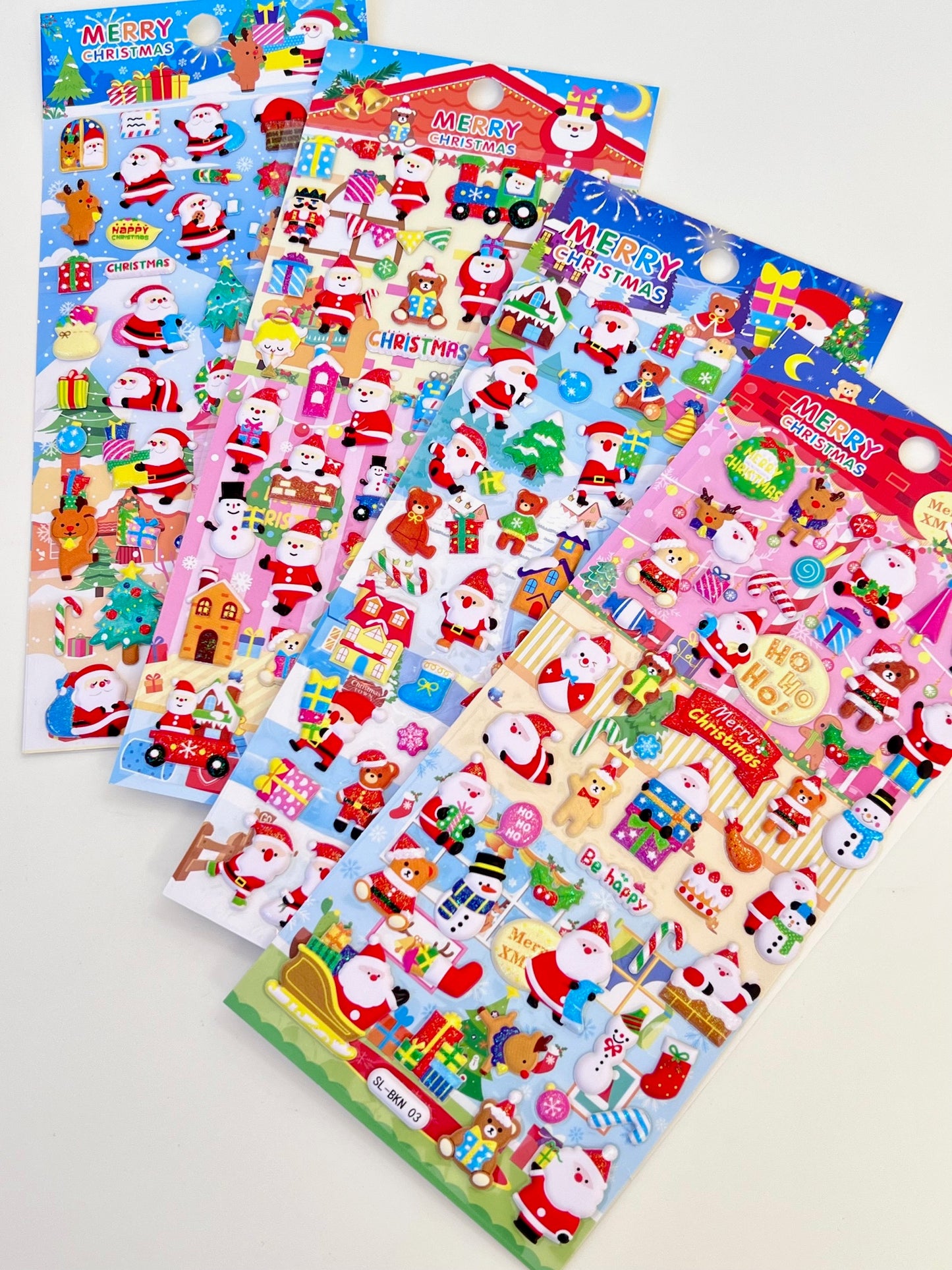 11026 Christmas Assorted Stickers-12