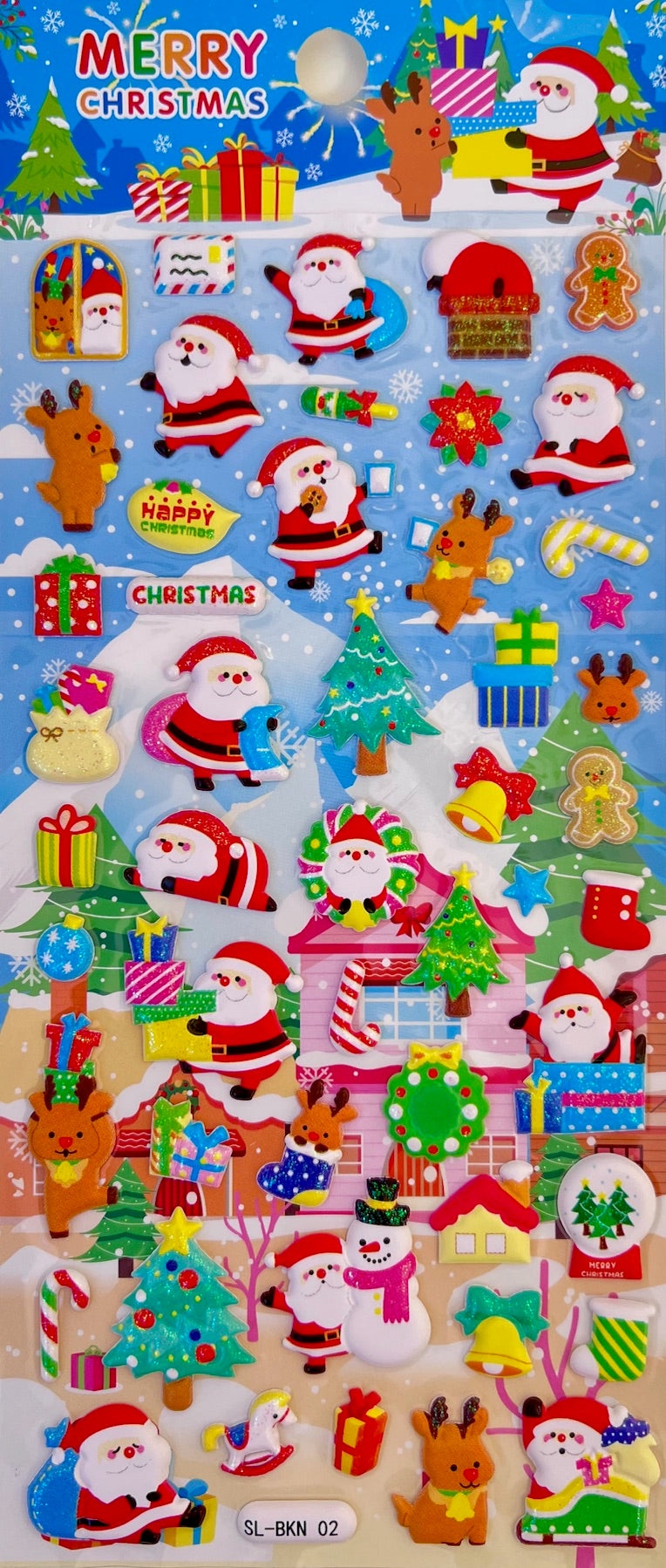 11026 Christmas Assorted Stickers-12