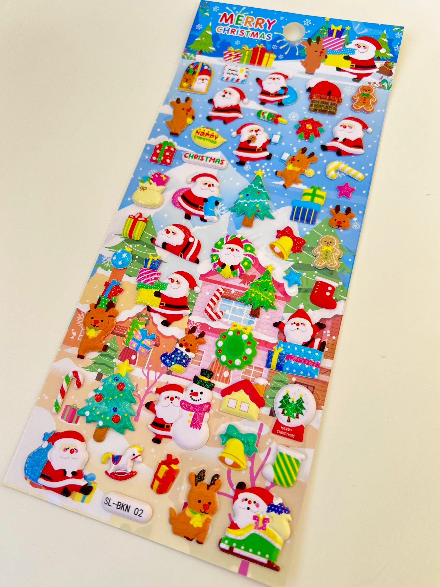 11026 Christmas Assorted Stickers-12