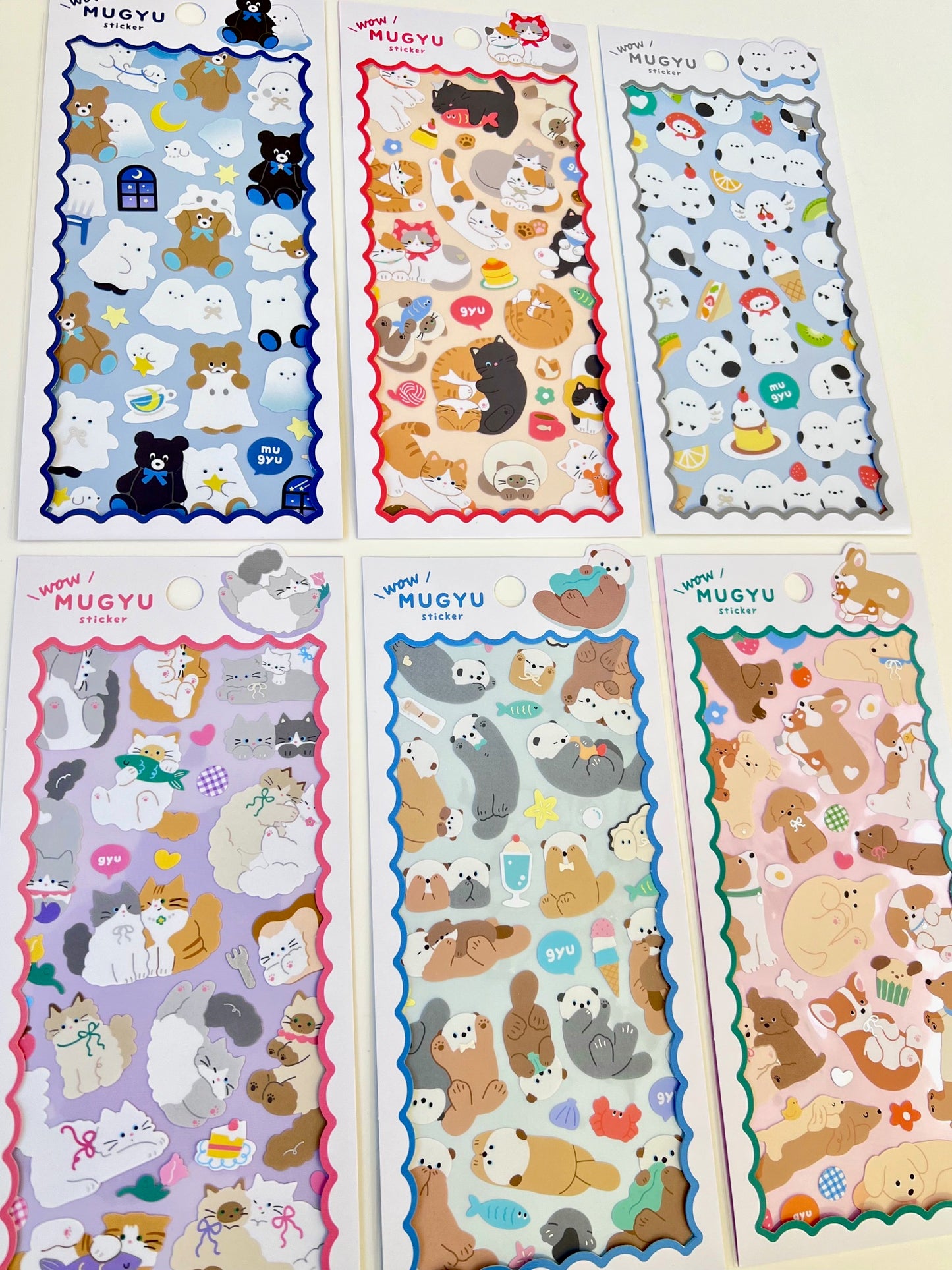 11027 Cute Animals Assorted Stickers-12