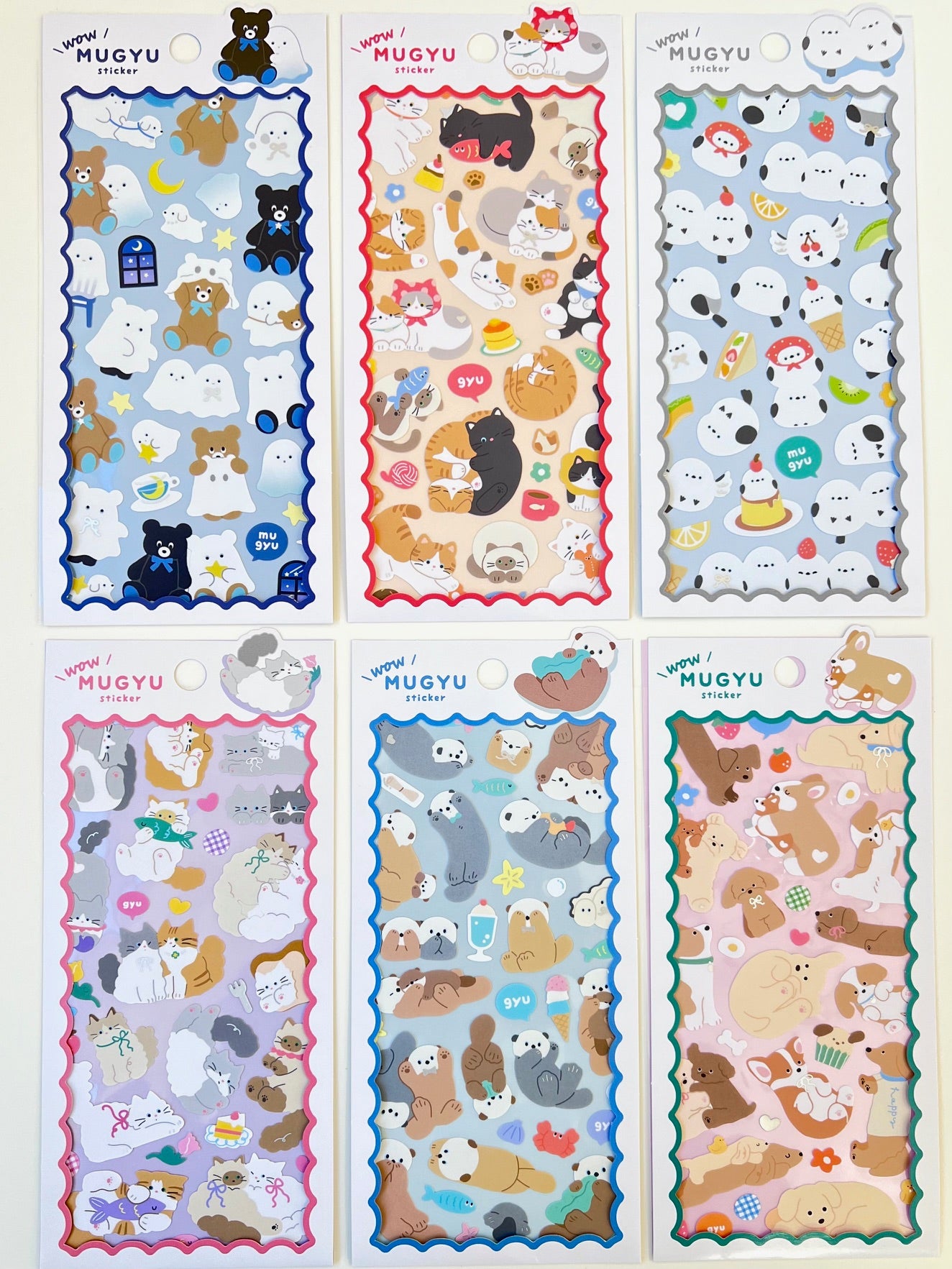 11027 Cute Animals Assorted Stickers-12