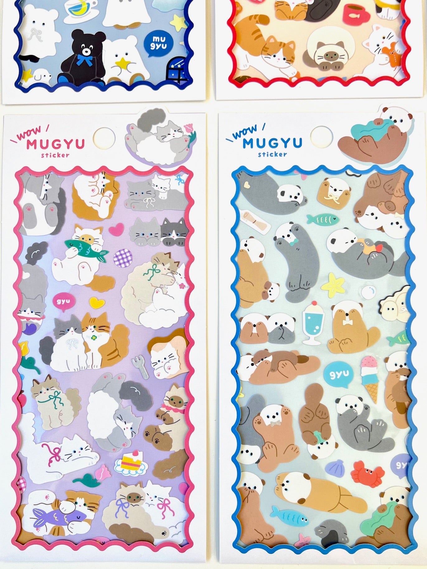11027 Cute Animals Assorted Stickers-12
