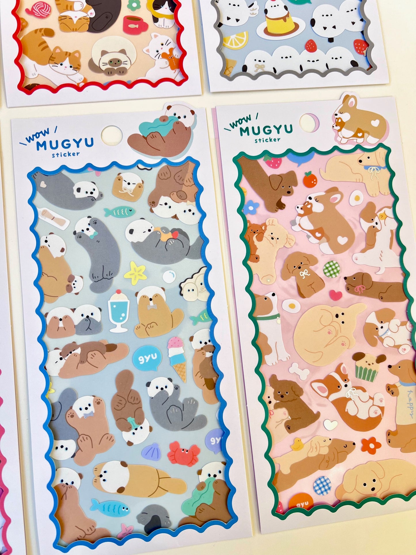 11027 Cute Animals Assorted Stickers-12
