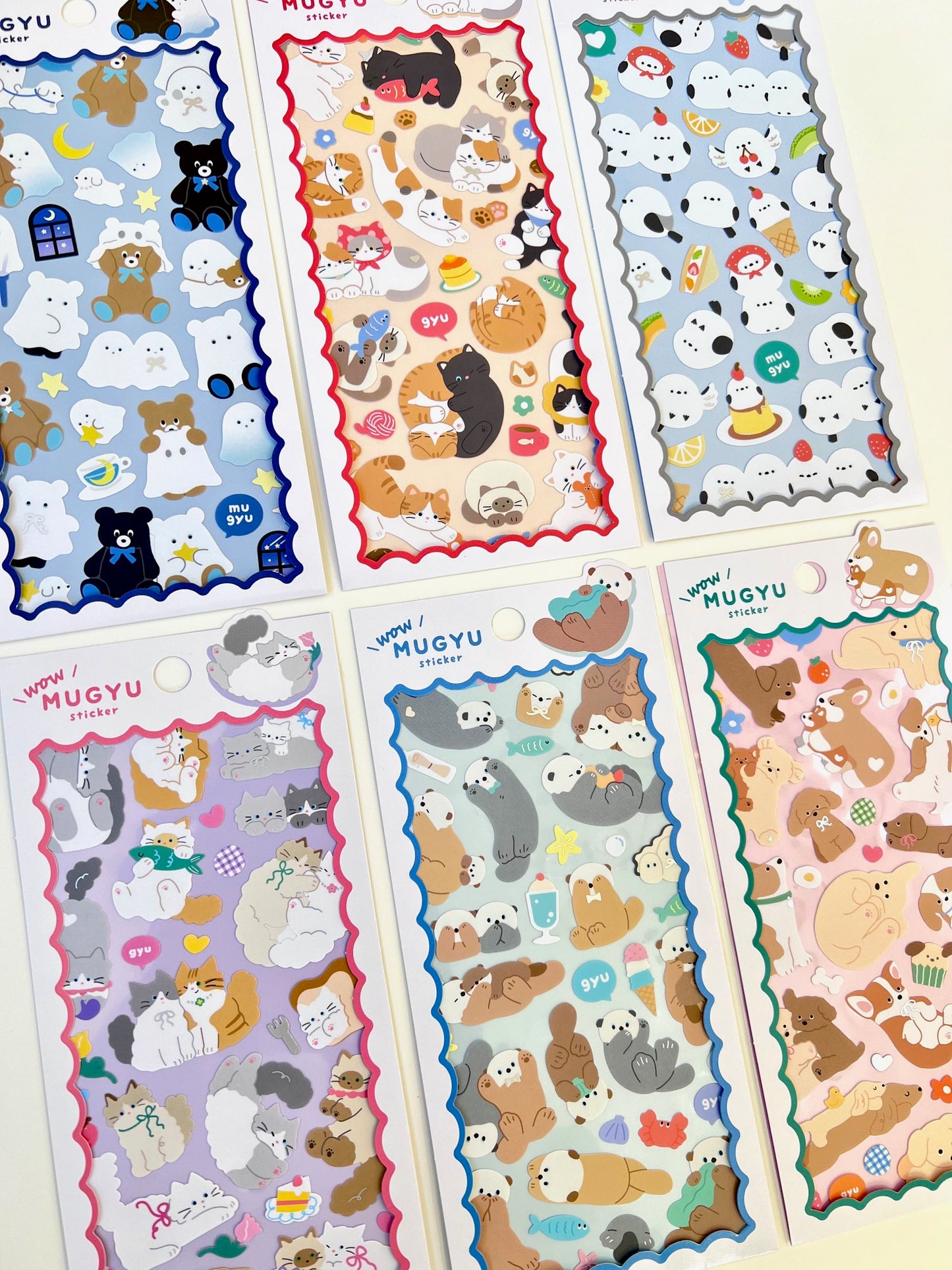 11027 Cute Animals Assorted Stickers-12