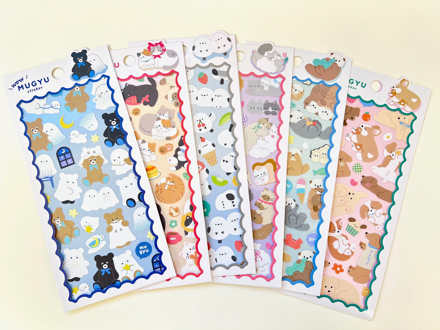 11027 Cute Animals Assorted Stickers-12