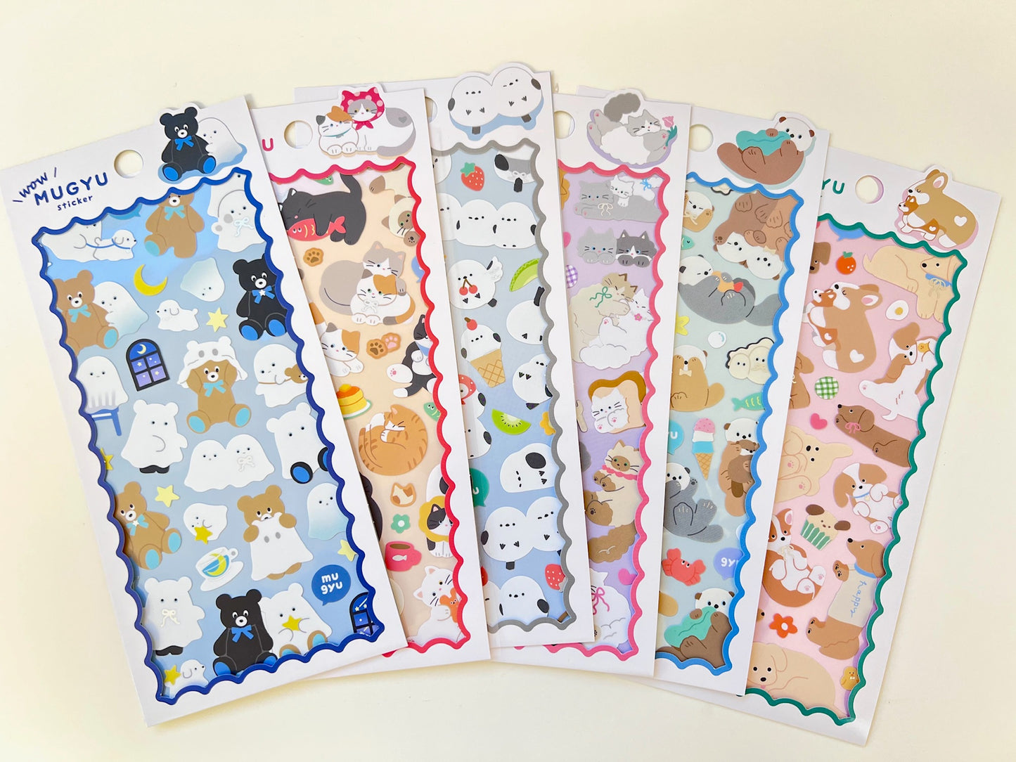 11027 Cute Animals Assorted Stickers-12
