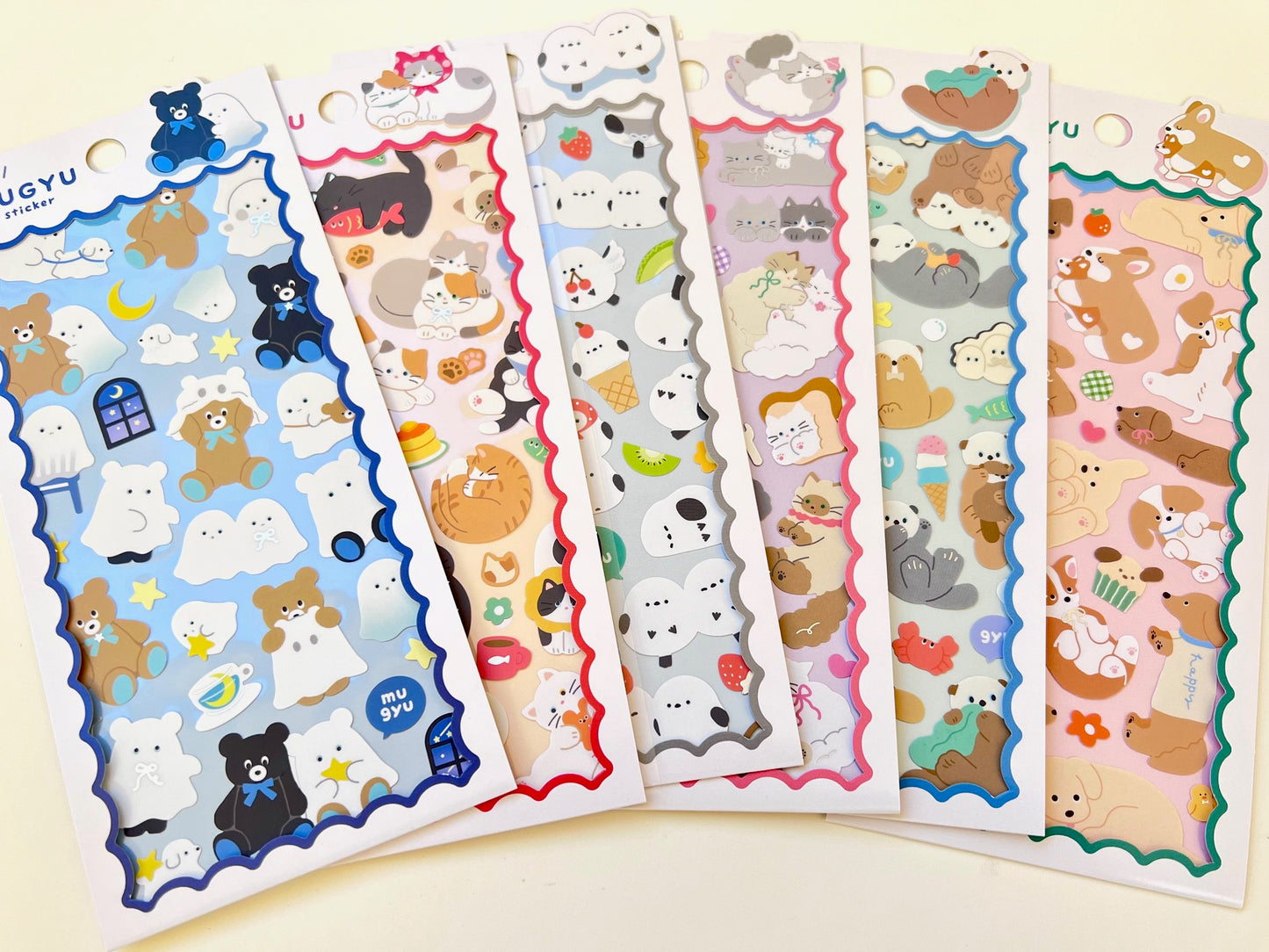 11027 Cute Animals Assorted Stickers-12