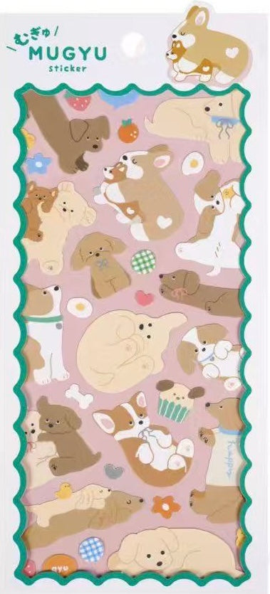 11027 Cute Animals Assorted Stickers-12