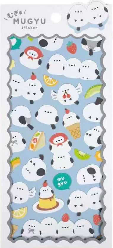 11027 Cute Animals Assorted Stickers-12