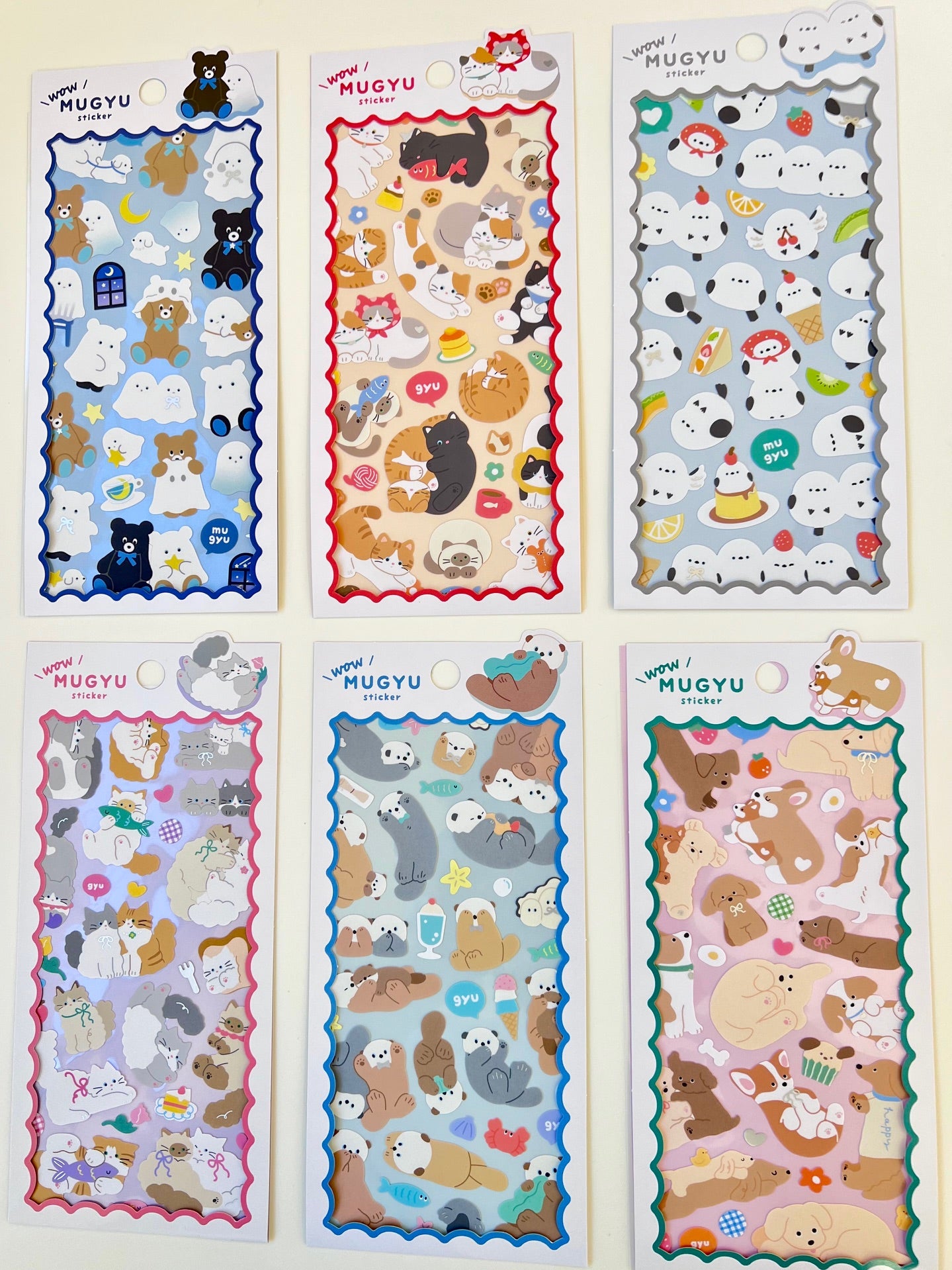 11027 Cute Animals Assorted Stickers-12