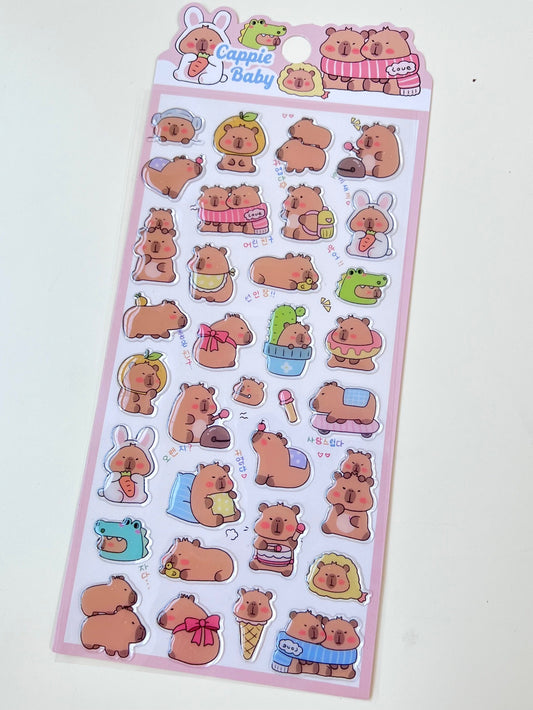 11046 Capybara Vol.1 Stickers-10