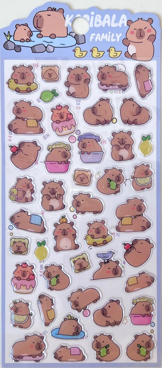 11049 Capybara Vol.4 Stickers-10