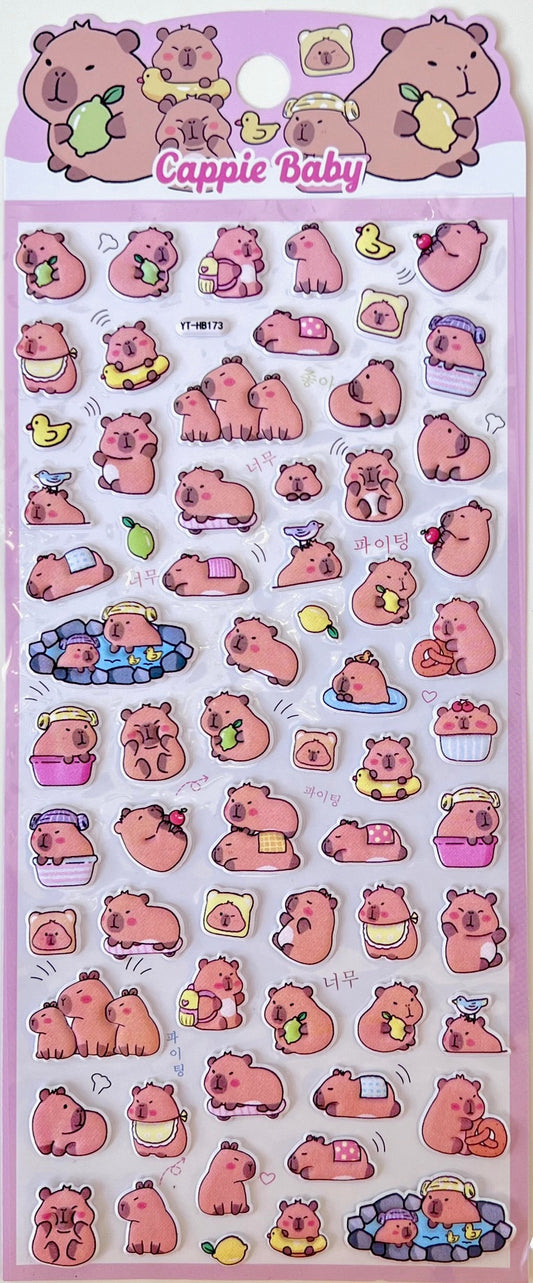 11051 Capybara Vol.6 Stickers-10