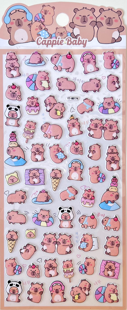 11052 Capybara Vol.7 Stickers-10