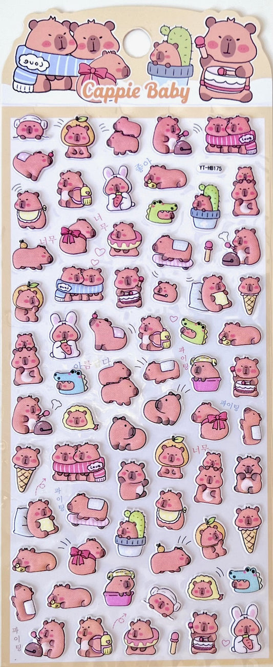 11053 Capybara Vol.8 Stickers-10