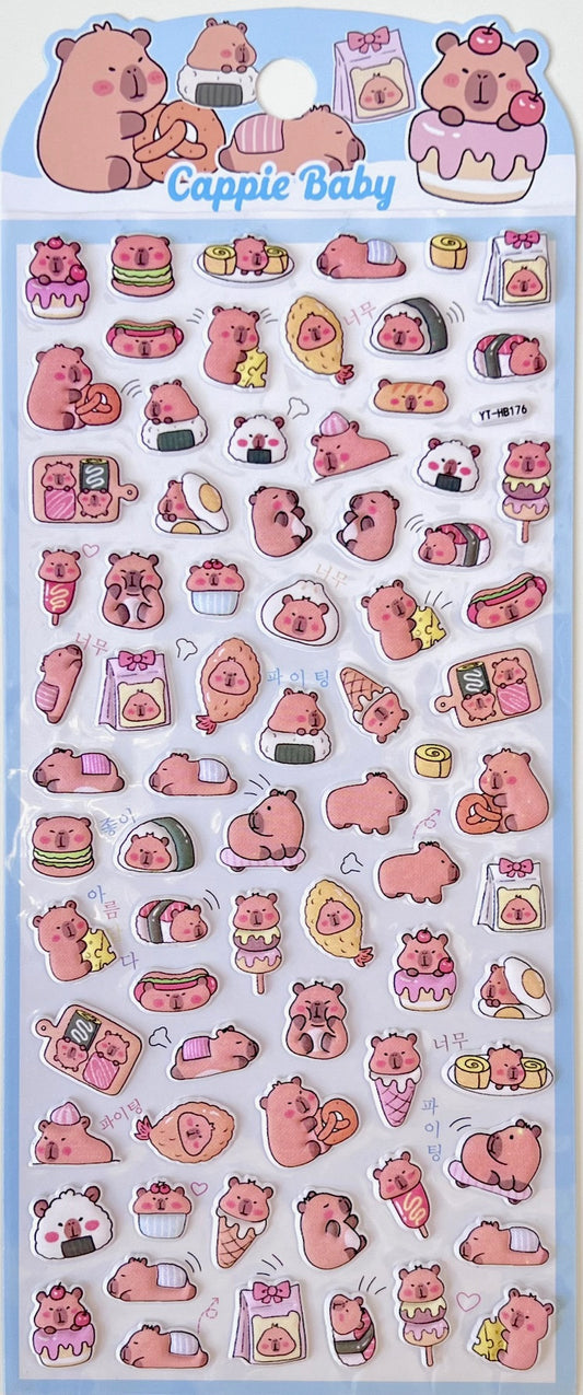 11054 Capybara Vol.9 Stickers-10