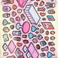 11071 3D Diorama Stickers-12