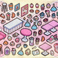 11071 3D Diorama Stickers-12
