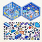 11071 3D Diorama Stickers-12