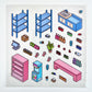 11072 3D Diorama Stores Stickers-12