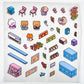 11072 3D Diorama Stores Stickers-12