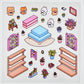 11072 3D Diorama Stores Stickers-12