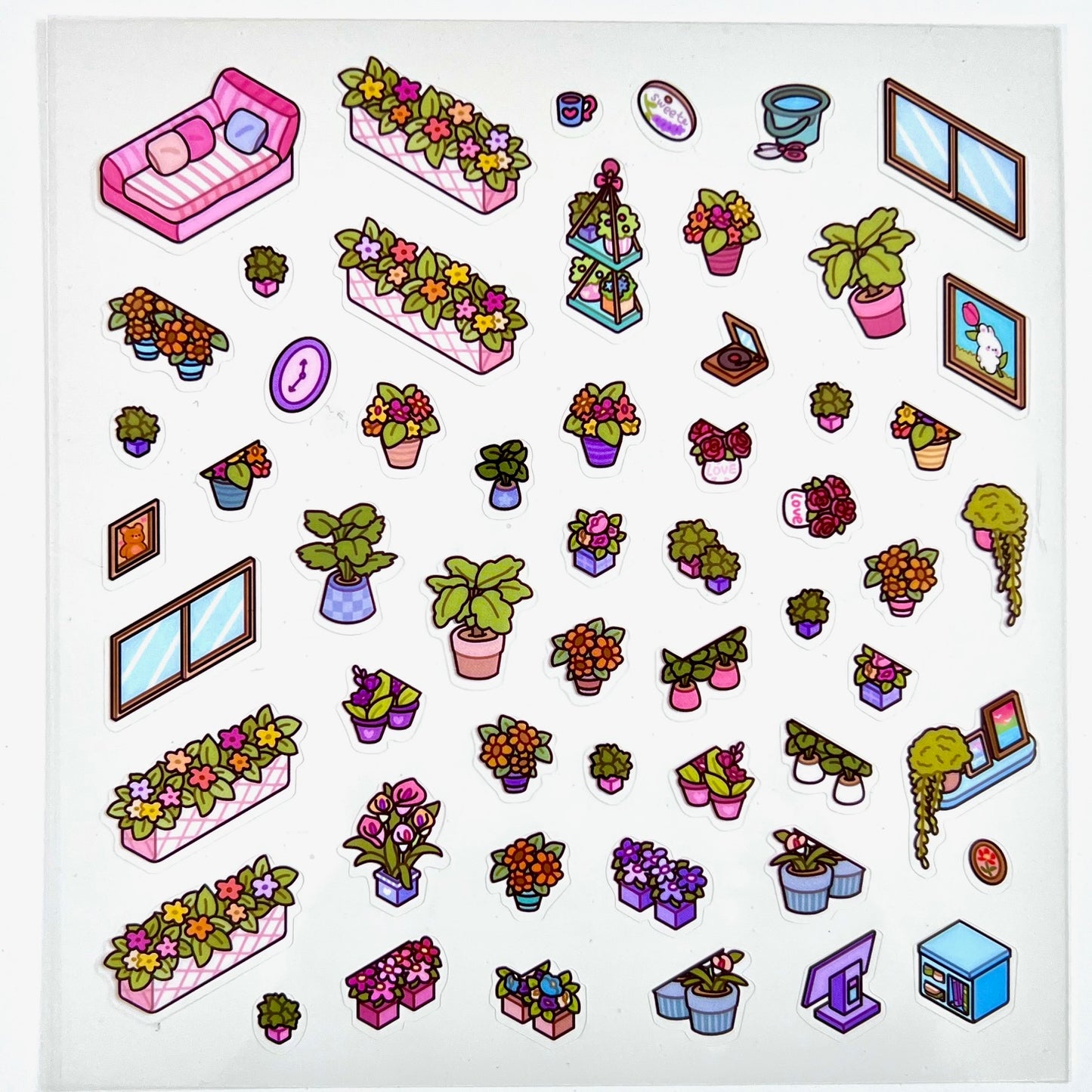 11072 3D Diorama Stores Stickers-12