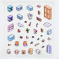 11073 3D Diorama Lifestyle Stickers-12