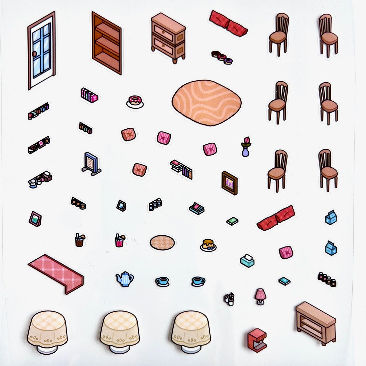 11073 3D Diorama Lifestyle Stickers-12