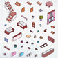 11073 3D Diorama Lifestyle Stickers-12