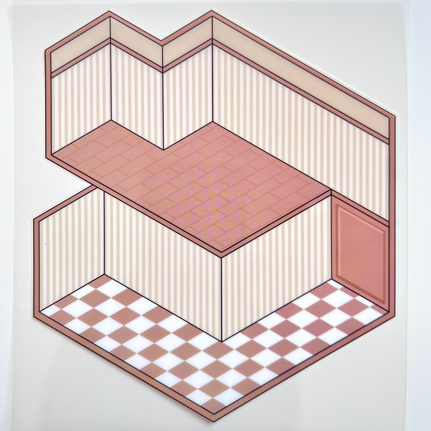 11073 3D Diorama Lifestyle Stickers-12