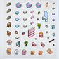 11073 3D Diorama Lifestyle Stickers-12