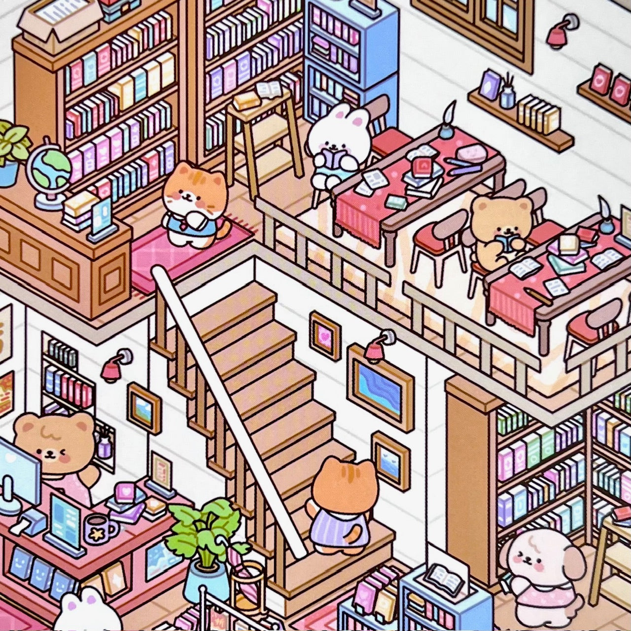 11073 3D Diorama Lifestyle Stickers-12