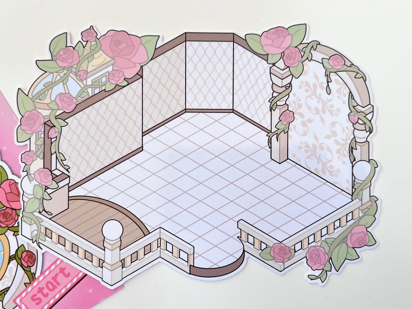 11074 3D Diorama Party Stickers-12