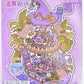 11074 3D Diorama Party Stickers-12