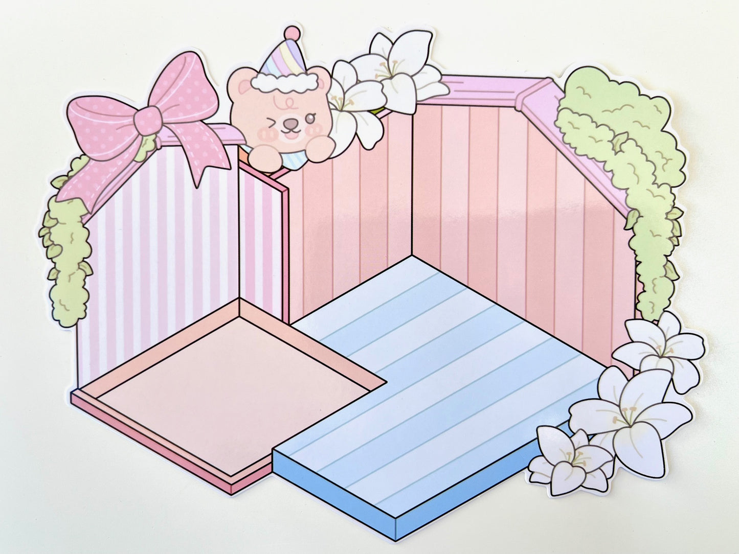 11074 3D Diorama Party Stickers-12