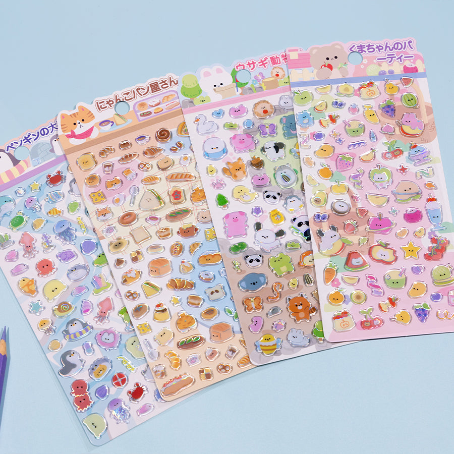 11076 Laser Glass Stickers-12