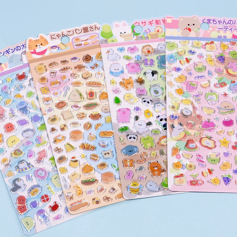 11076 Laser Glass Stickers-12