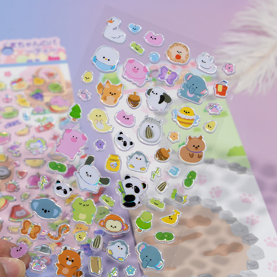 11076 Laser Glass Stickers-12
