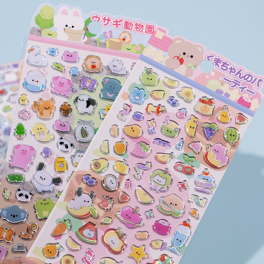 11076 Laser Glass Stickers-12