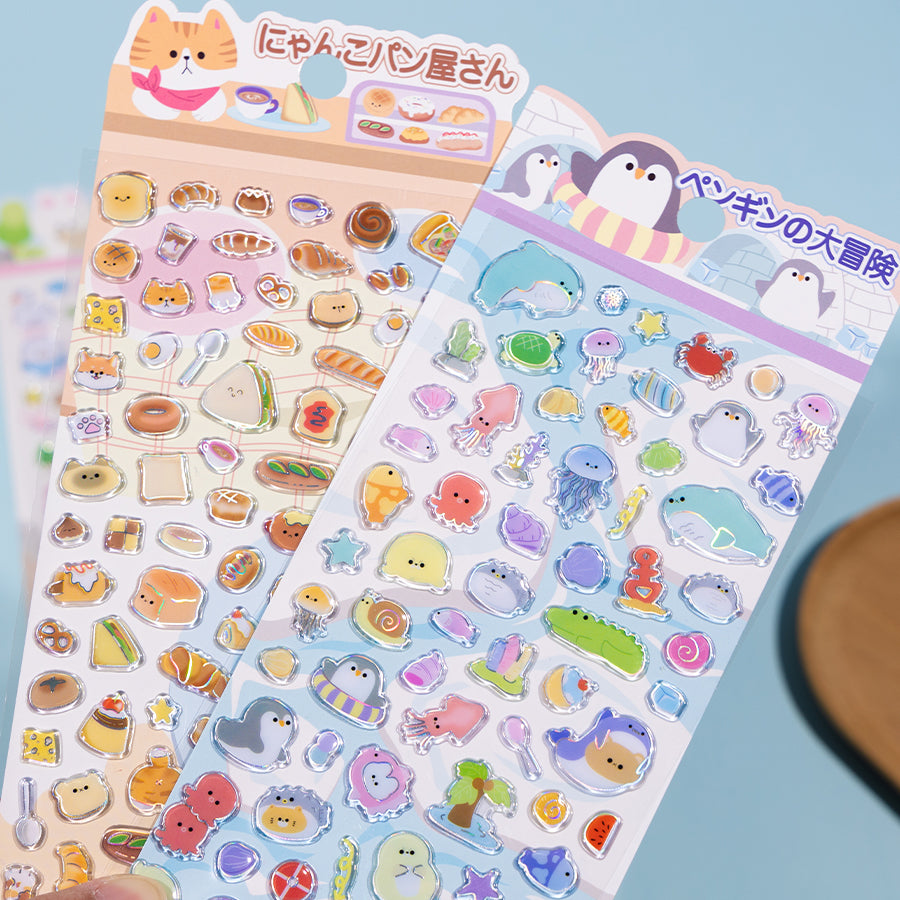 11076 Laser Glass Stickers-12