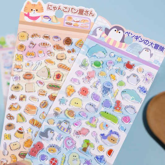 11076 Laser Glass Stickers-12