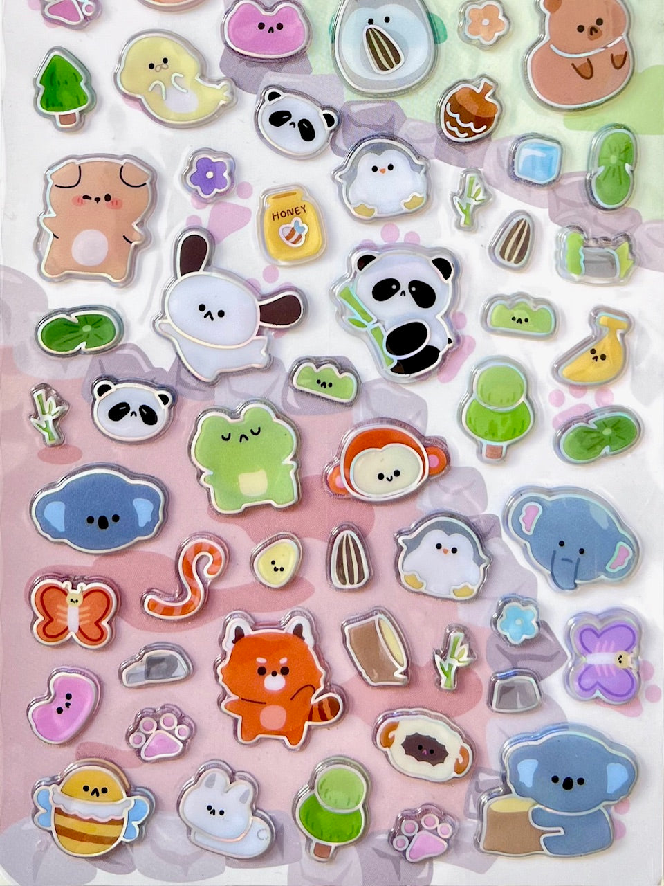 11076 Laser Glass Stickers-12