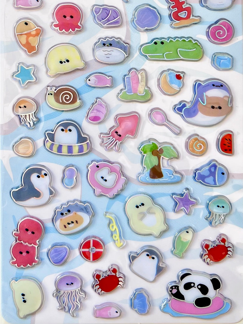 11076 Laser Glass Stickers-12