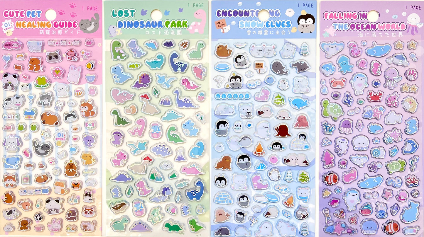 11077 Laser Glass Stickers-12