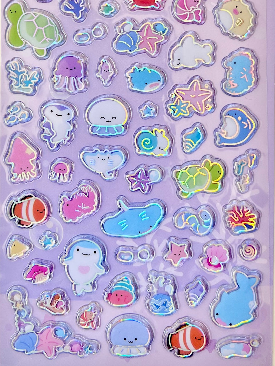 11077 Laser Glass Stickers-12