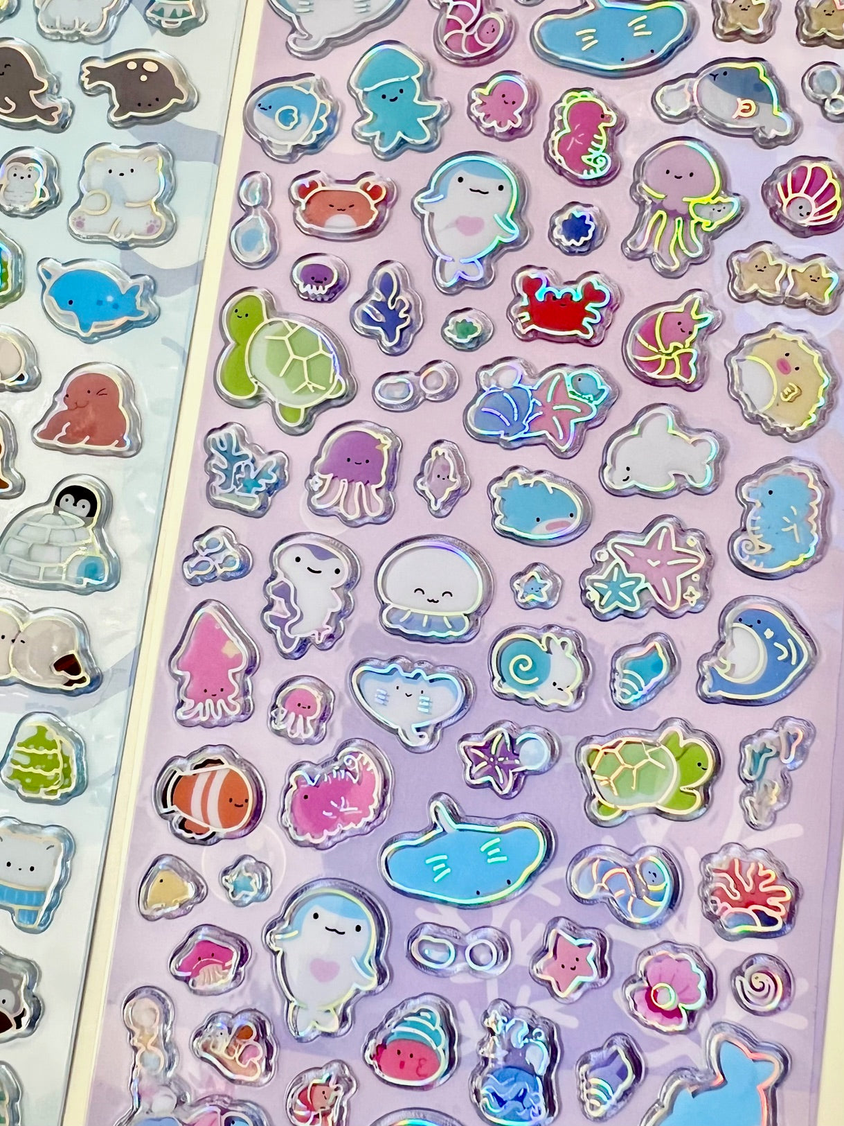 11077 Laser Glass Stickers-12