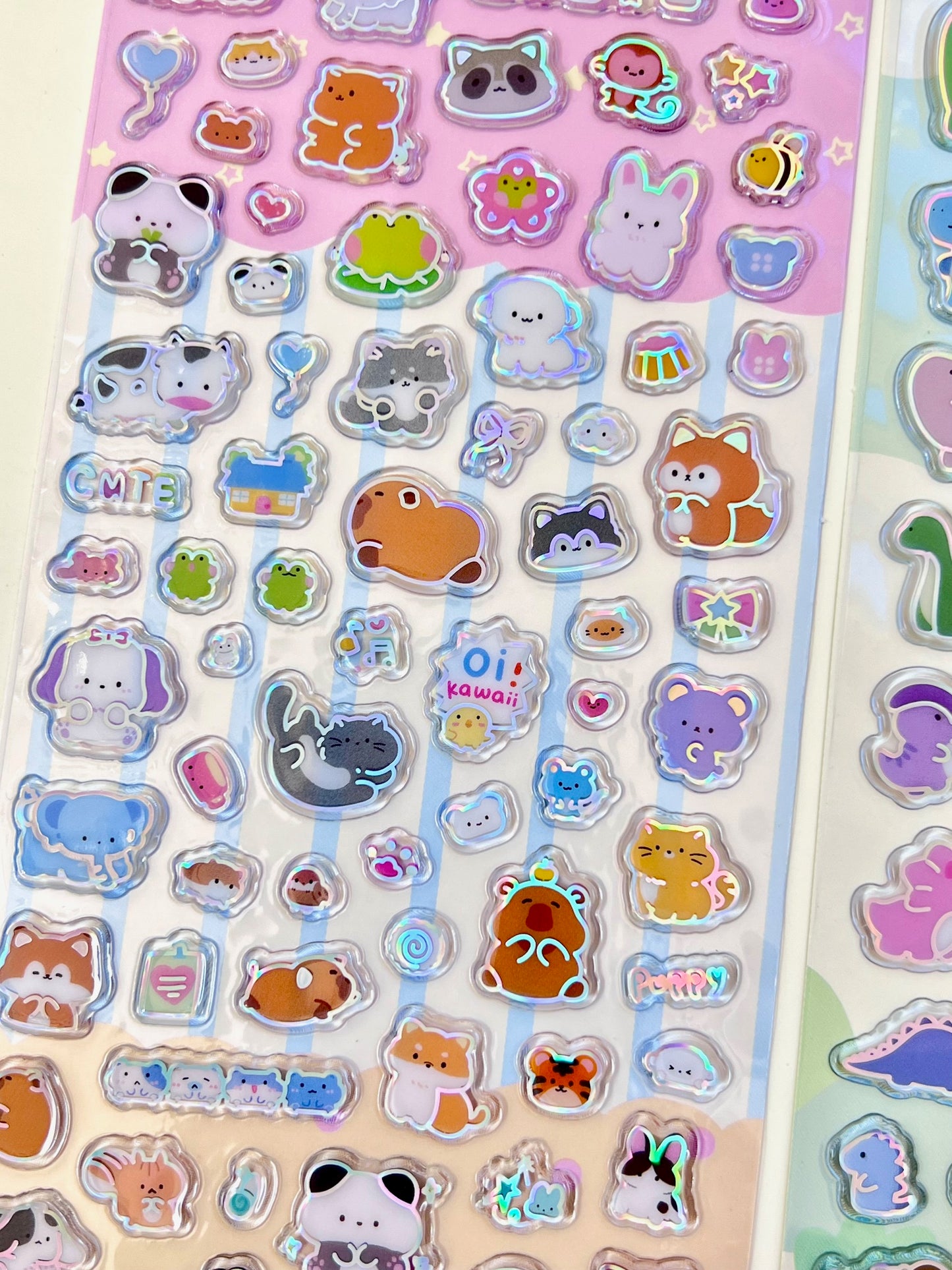 11077 Laser Glass Stickers-12