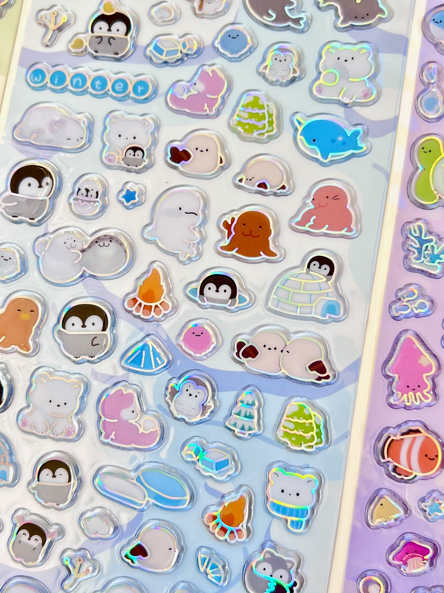 11077 Laser Glass Stickers-12